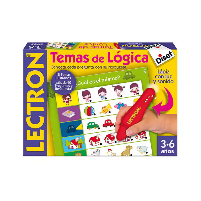 DISET JUEGO LECTRON LAPIZ TEMAS DE LOGICA LECTRON - 1