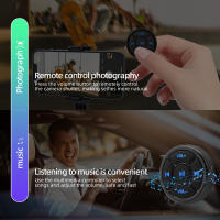 Control Remoto Inalámbrico Bluetooth Para Coche Y Motocicleta 5 Teclas Para Reproducción De Música MP3 Android Compatible Con Steer Wheel - details 1