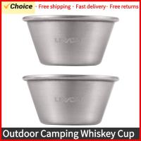 Vaso De Vino De 15ml Mini Para Exteriores Camping Sake Whiskey Metal Ti Lightweight Saludable Eco-amigable Picnic Taza 1pcs / 2pcs - details 0