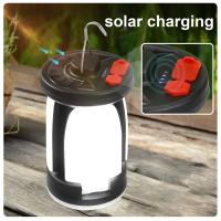 Lámpara De Camping LED Solar Recargable 4500mAh 1000LM Banco De Energía Plegable 6 Modos De Luz Para Camping Pesca - details 4