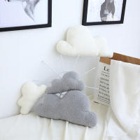 Cojín De Estilo Nórdico En Forma De Nube Suave Y Lindo De Algodón PP Para Decoración De Sofá En El Hogar - details 2