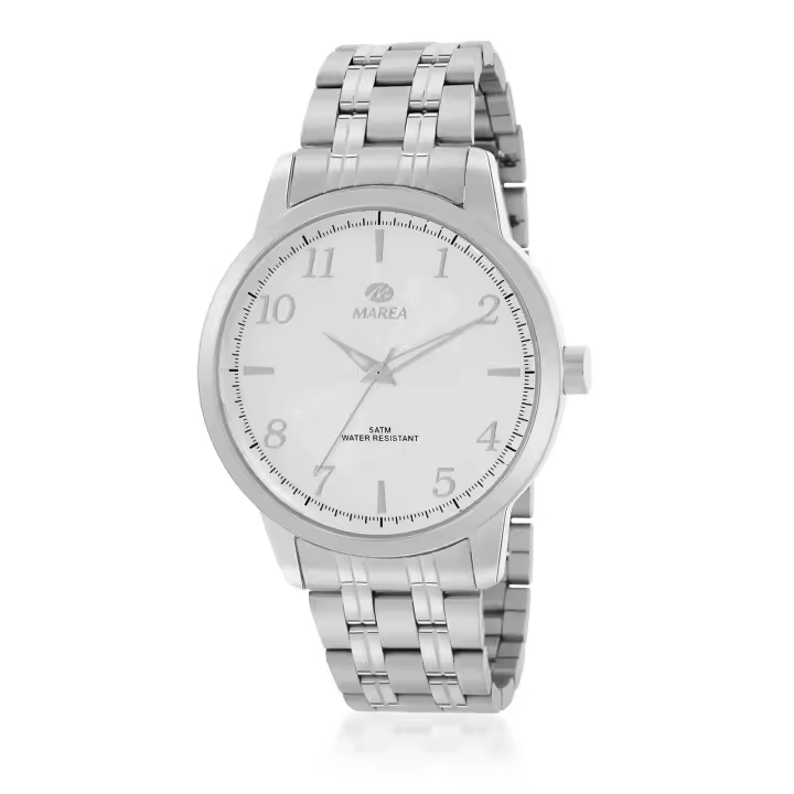Reloj Marea B36177/1 para Hombre - Acero de 42 Mm - Resistente Al Agua 5 ATM - 1