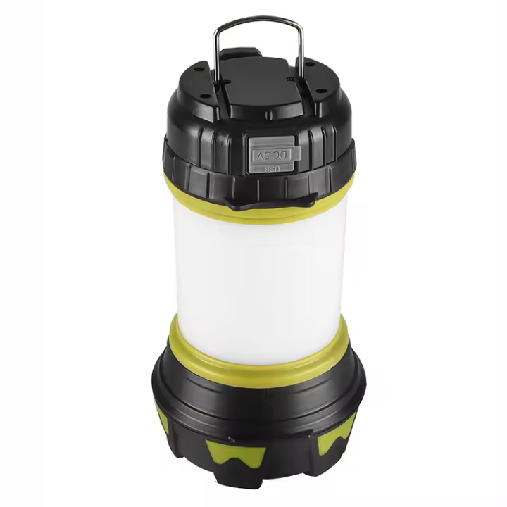 LED recargable interior de camping, lámpara de camping con Batería externa de 800 mAh, 4 Modos, resistente a Agua IP65, Indoor LED de 1200 lúmenes para camping, excursiones, Rescate, pesca, cable de carga USB incluido - 1