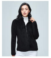 Nueva Estilo Otoño Invierno Chaqueta De Coral Polar Para Mujer Cierre De Cremallera Exterior De Poliéster Suave Y Cálida Ropa Casual - details 15