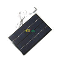 Panel Solar USB Portátil 5W 5V Cargador Rápido Para Exteriores Generador De Energía Solar Polícrata Para Viajes Y DIY - details 9