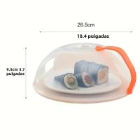 Cubierta De Microondas Transparente Reutilizable Resistente Al Calor Airtight Anti-Salpicaduras Tapa De Alimentos Para Cocina - details 2