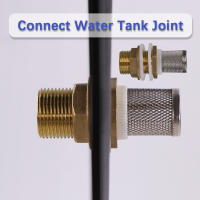 Conector De Acero De Latón Para Tanque De Agua Con Filtro Y Sellador De Silicona Adecuado Para Jardín Y Riego De Piscina - details 5