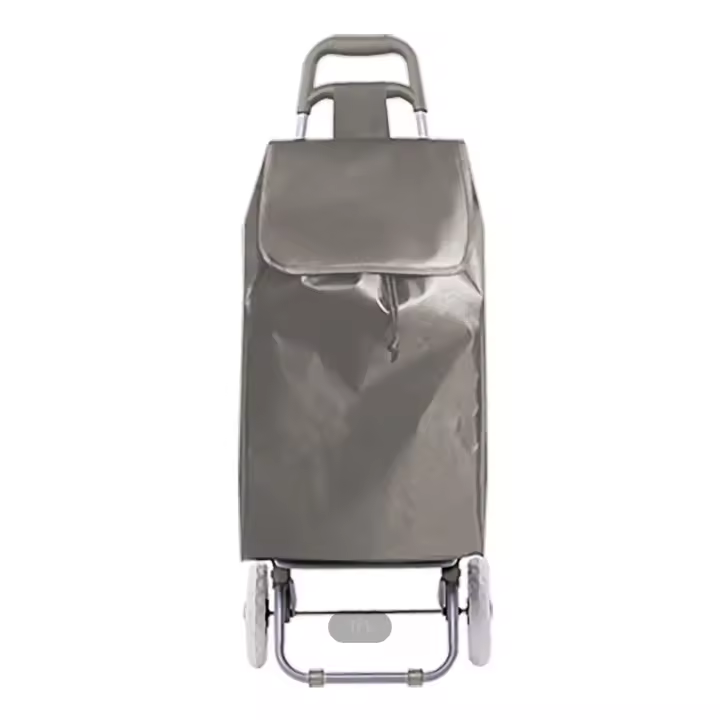 STARLEY- Carro de la Compra de 2 Ruedas, Carrito de la Compra para Supermercado , Bolsa Principal de 40L, Bolsillo Posterior, 90 x 30 x 35cm - 1