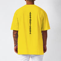 Camiseta De Hombre Oversize Suelta Para Fitness Casual Streetwear Hip Hop Sportswear Gym Bodybuilding Verano Malla Secado Rápido - details 20