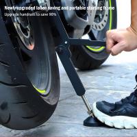 Soporte Plegable Para Motocicleta Elevador Estabilizador Marco Plegable De Alta Potencia Con Asiento Mejorado Para Motocicleta - details 8