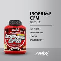 Amix IsoPrime CFM Isolate 1000g – Proteína Aislada de Suero 90% de Alta Pureza con DigeZyme®  AMIX NUTRITION - details 1