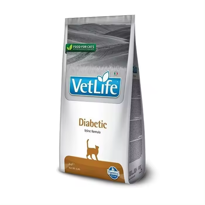 Farmina Vet Life Cat Diabetic Pienso para Gatos 2kg - 1