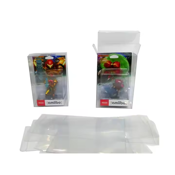 Funda protectora plastico PET para figuras cajas Amiibo - 1
