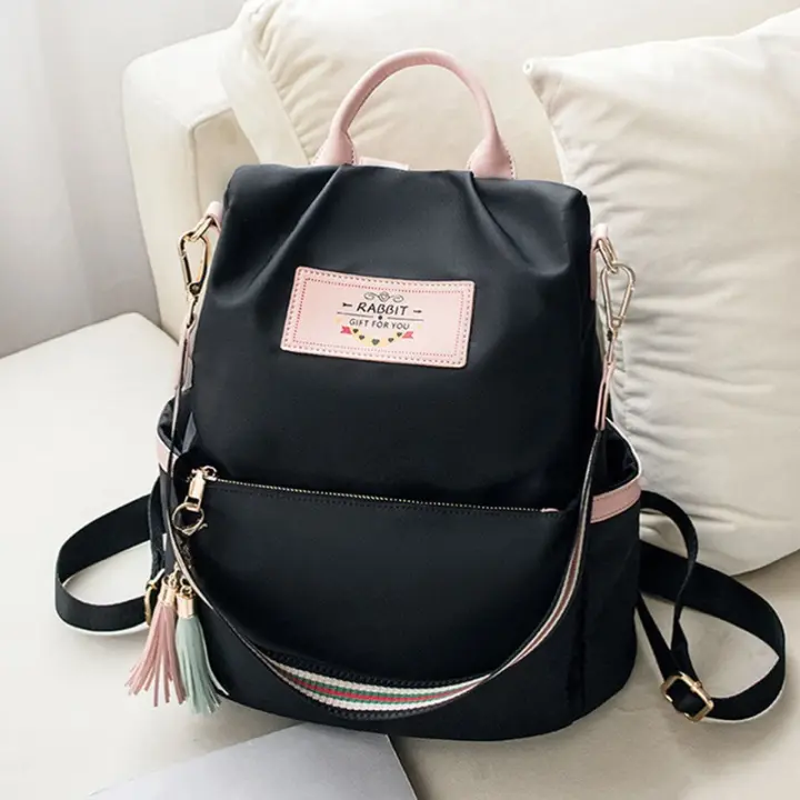 Nueva Mochila De Hombro Para Mujer De Alta Calidad Gran Capacidad De Oxford Saco De Mano Color Túnel Mochila De Mujer - 1