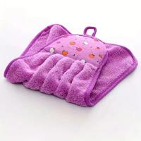 Toallas De Mano De Poliéster 3pcs Toalla De Tela De Coral Para Secar Manos Y Lavar Platos Uso Doméstico En Cocina Y Baño - details 6