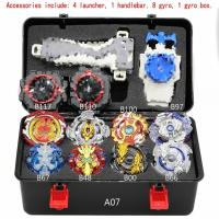 Nuevo Takara Tomy Beyblade Burst Metal Fusion Juego De Lanzador De Metal Y Grips Paquete De Juguetes Para Combate - details 8