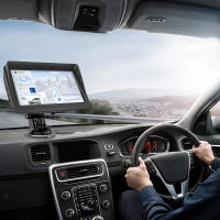 Navegador GPS para coche de 7 pulgadas con pantalla táctil, navegador GPS para camión, parasol, navegador por satélite, 256 M+8 G, mapa de Europa, navegadores GPS - details 1