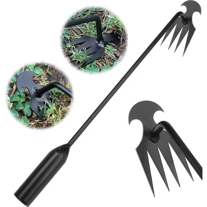 Herramienta extractora de Malezas Larga, herramienta para Arrancar Malezas de Jardín, herramienta portátil para Desherbar. - 1