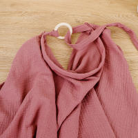 Mantel De Amamantamiento Ajustable De Algodón 100% Para Madres Salidas Con Bebé Muslin Cubierta Para Lactancia Y Privacy Apron Para Carrito De Compras - details 6