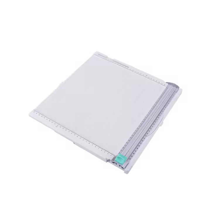 Cortadora De Papel Portátil 12x12 Pulgadas Máquina De Corte De Fotos Y DIY Para Scrapbooking Y Manualidades Medida Precisa ABS - 1