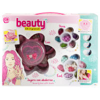 COLORBABY - Set crea tus propios abalorios, joyero DIY con cuentas y accesorios para hacer pulseras y collares, manualidades niñas +3 años, kit creativo infantil, do it yourself - details 2