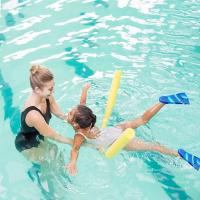 Aletas de silicona para hombres y mujeres, estilo libre, braza, aletas cortas de silicona para adultos y niños, aletas de entrenamiento de buceo ligero y natación. - details 7