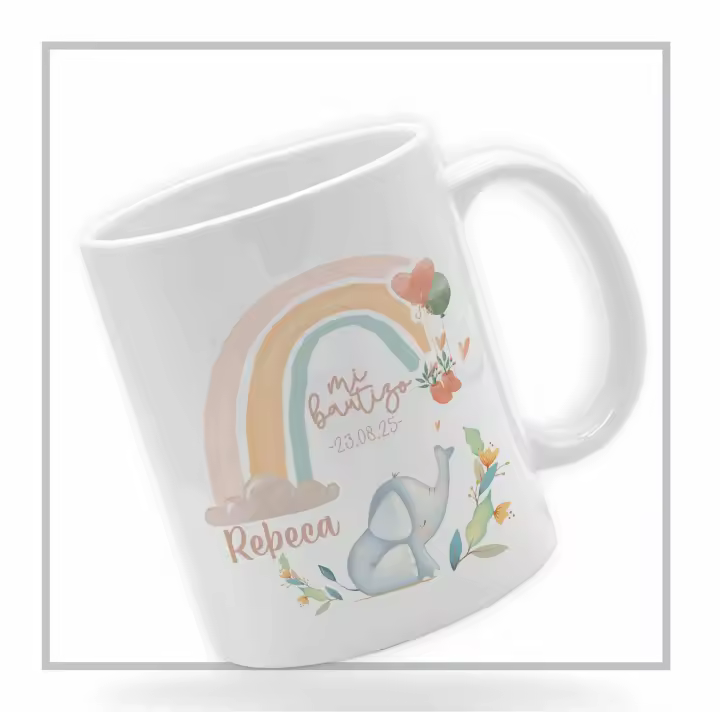 RegaloVip.es - Taza PERSONALIZADA, regalos para bodas invitados originales, detalles bautizo para invitados, recordatorios de boda para invitados, mug personalizada, tazas personalizadas, regalo original - 1