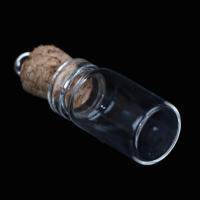10Pcs Mini Botellas De Vidrio Pequeñas Viales Con Tapa De Turrón Multiusos De Alta Calidad Y Nueva Condición Jars Para Cosméticos Y Materiales Químicos - details 4
