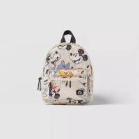 Mochila Disney 2024 Para Niñas Con Diseño De Mickey Translúcido Mini Mochila De Moda Estudiantil Impresión Co-branded Bolsa Escolar Bonita Y Práctica - details 4