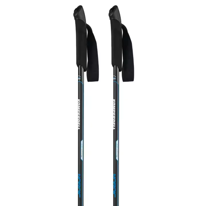 Komperdell Bastones Nordic Adventure Negro Unisex Adulto - 1