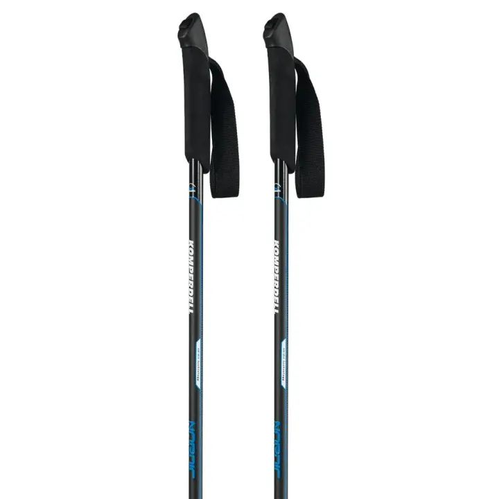 Komperdell Bastones Nordic Adventure Negro Unisex Adulto - 1