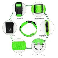 Collar LED Para Perros Ajustable Y Recargable Luminoso Para Noche Anti-Pérdida Correa De Luz Para Pequeños Perros Productos Para Mascotas - details 13