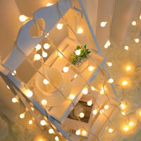 Luces De Hada LED Con Bolas 1.5M 3M Para Decoración De Hogar Y Habitaciones Operadas Por Pilas AA Ideal Para Bodas Fiestas Navidad Y Año Nuevo - details 5