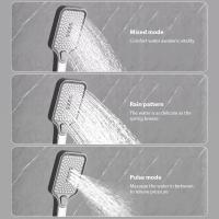 Columna de Ducha Termostática Juego de cabezal de ducha, baño doméstico, ducha a presión, ducha de lluvia, cabezal de ducha grande - details 7