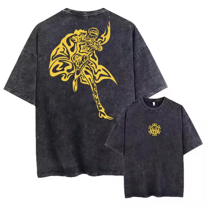 Camiseta Hip Hop Para Hombre Estilo Callejero Retro Gráfico Harajuku Algodón Casual Manga Corta Camiseta Tops Unisex - 1