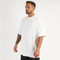 Camiseta Casual Para Hombre Algodón Manga Corta Verano Fitness Running Deporte Entrenamiento Camiseta Sólida Top Maletero - details 11