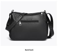 Bolso De Hombro Para Mujer De Cuero Suave Con Múltiples Bolsillos De Cierre De Cremallera Estilo Casual Para Trabajo Y Citas - details 28