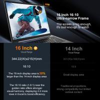 Ninkear A15 Pro Laptop, pantalla de 16 pulgadas 25601600, tasa de refresco de 120Hz, AMD Ryzen 5 7430U de 6 núcleos hasta 4.3GHz, 16GB de RAM, 1TB SSD, WiFi 6, Bluetooth 5.2, desbloqueo por huella dactilar, teclado retroiluminado, 2 puertos Type-C complet - details 5