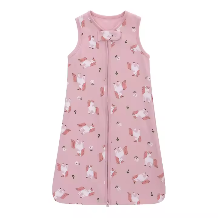 Saco de dormir para Bebe, Saco de dormir Fino de Verano para Bebe, ropa de dormir para niños, Pijamas antipatadas, Algodón - 1
