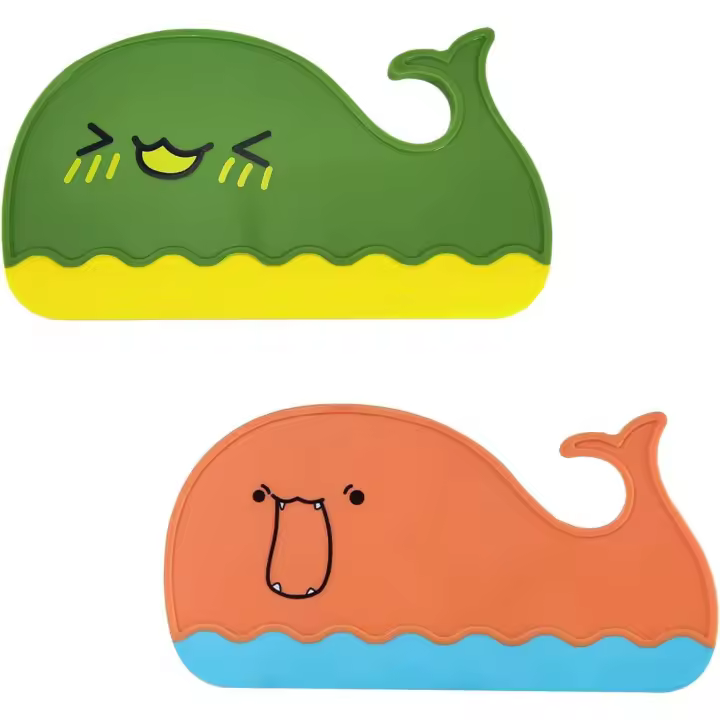Limpieza de Ducha multiusos, liiaparrrrisos de silicona Creative With Ganchillo para Vidrio, azulejos, Ventanas de baño y Espejos De Automóvil (2 piezas) - 1