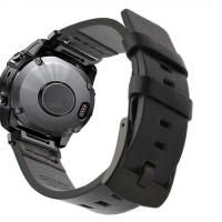 Correa De Reloj De Cuero Genuino 22mm Para Garmin Fenix 6X 6 pro 7X 7 Easyfit Wristband Fenix 5 5X plus 3 3HR Compatible Con Hombres Y Mujeres - details 3