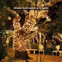 Luz De Cadena Solar De 30 LED Para Jardín Impermeable 6V Guirnalda Para Navidad Y Fiestas Decoración De Hogar Exterior - details 0