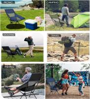 Silla Plegable Ultraligera PortÁTil Lona Impermeable para Camping, JardÍN, Playa O JardÍN, Silla de Camping Silla Compacta, PortÁTil para Acampar Al Aire Libre, con Bolsa de Transporte. - details 0