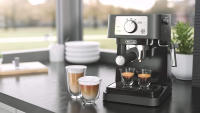 Delonghi - Stilosa Cafetera Espresso. 15 bares de presión, capacidad 1L, potencia 1100W. Modelo EC260 - details 0