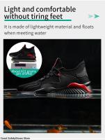 Zapatos De Seguridad Para Hombre Botas De Trabajo Con Punta De Acero Antipinchazos Ligeros Como Zapatillas Botas De Construcción - details 13