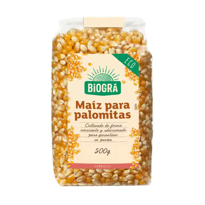 Maíz en grano para palomitas bio Biográ 500g. - 1