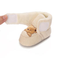 Botas De Nieve Para Bebés Recién Nacidos De Algodón Antideslizantes Y Cálidas Zapatos Para Caminar Infantiles Con Peluche - details 10