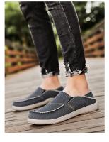 Zapatos De Lona Para Hombre Verano 2024 Transpirables Y Cómodos Zapatillas De Buceo Ultraligeros Tallas Grandes Hasta 47 - details 11