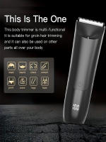 Afeitadora Eléctrica Para Hombres Con Cabeza De Cuchilla Cerámica Recargable Por USB Trimmer De Pierna Y Brazo Con 2 Tapas Protección - details 3
