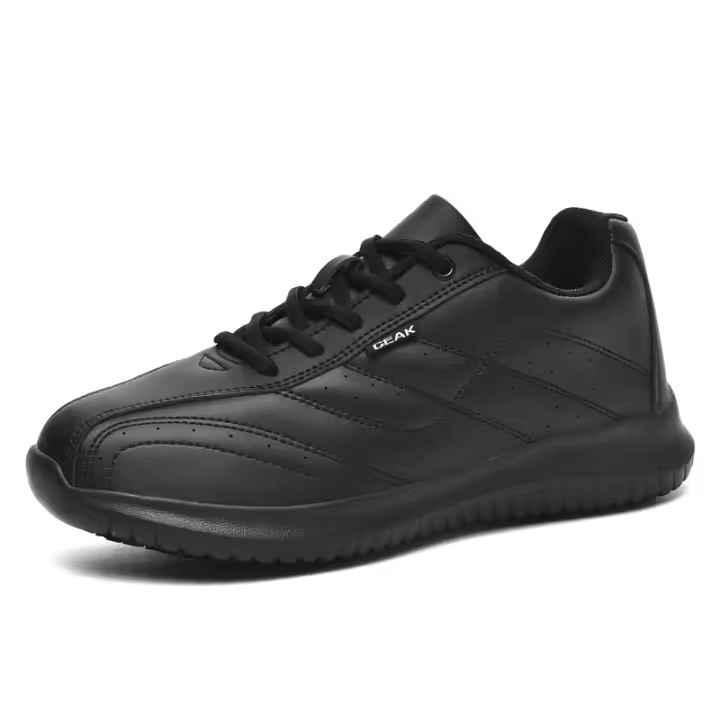 Zapatos De Cocina Para Hombres Antideslizantes Impermeables Y Resistentes Al Aceite Para Cuatro Estaciones Moda Casual Deportivos Transpirables Para Exteriores - 1